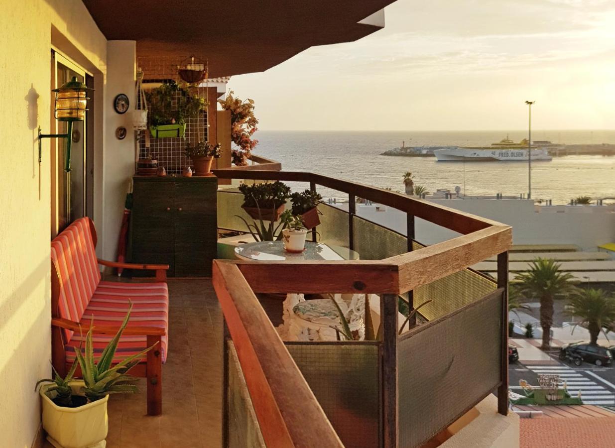 Jardin Canario Primera Linea De Playa Лос Кристианос Екстериор снимка