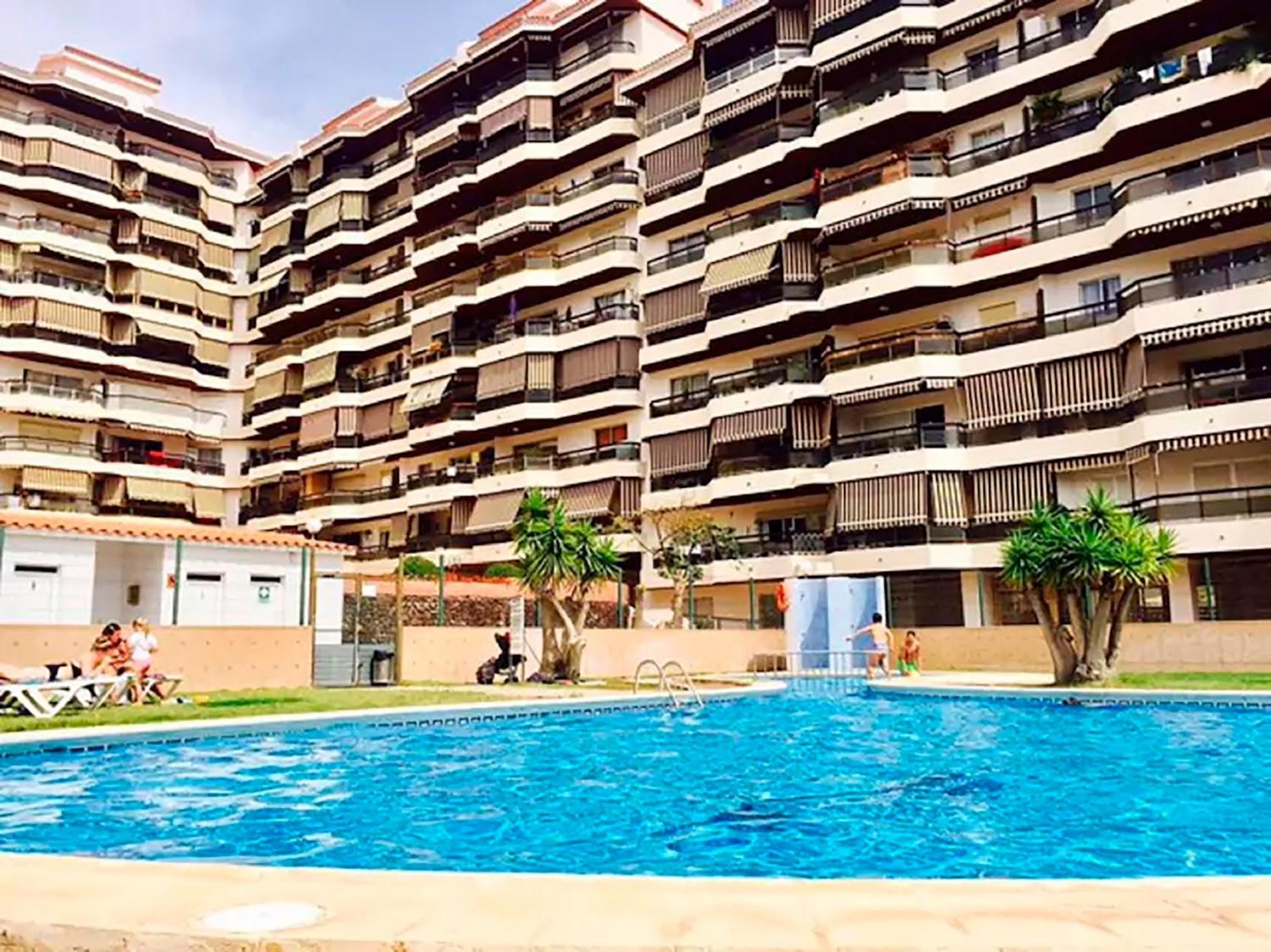 Jardin Canario Primera Linea De Playa Лос Кристианос Екстериор снимка